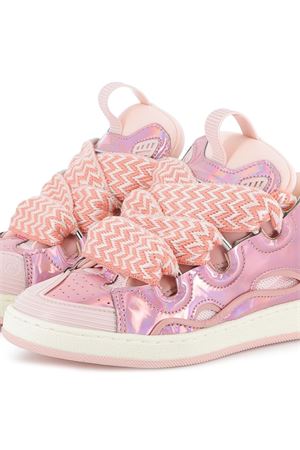 pink leather snakers LANVIN KIDS | N30189S74